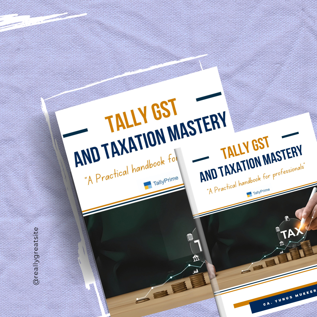 TALLY GST AND TAXATION MASTERY